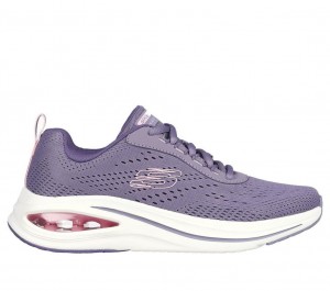 Purple Skechers Skech-air Meta - Aired Out Women's Sneakers | OJKL-93024