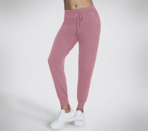 Purple Skechers Skechluxe Restful Jogger Women's Pants | IOVS-56083