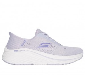 Purple Skechers Slip-ins: Max Cushioning Elite - Vanish Women's Sneakers | ZKQY-09318