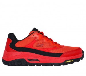 Red Skechers Arch Fit Skip Tracer - Lytle Creek Men's Sneakers | ICNZ-61849