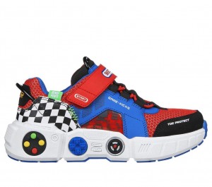 Red Skechers Game Kicks: Gametronix Boys' Sneakers | RZWP-72409