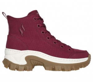 Red Skechers Hi Ryze - Fashion Shaker Women's Boots | EJOY-94653