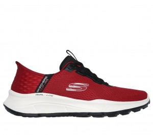 Red Skechers Slip-ins Rf: Equalizer 5.0 - Standpoint Men's Sneakers | LBAF-58723