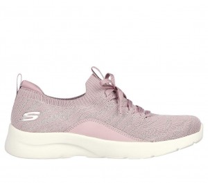 Rose Skechers Dynamight 2.0 - Pounce Back Women's Sneakers | MYRH-83062