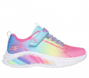 Turquoise Skechers Rainbow Cruisers Girls' Sneakers | CTIM-54329