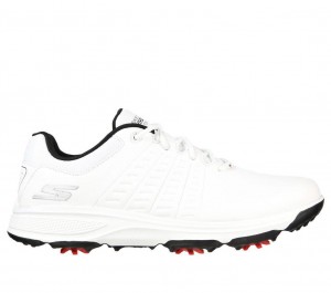 White Skechers Go Golf Torque 2 Men's Walking Shoes | AMYK-17295