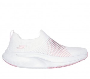 White Skechers Go Walk Max Walker - Sally Women's Sneakers | YAIJ-85461