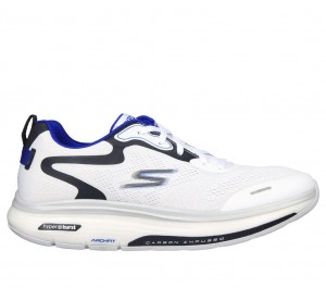 White Skechers Go Walk Workout Walker - Keep Up Men's Sneakers | JEVU-89072