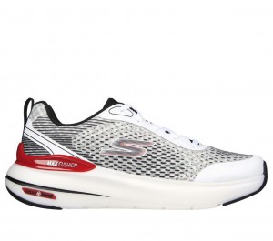 White Skechers Max Cushioning Hyper Burst - Synergy Men's Sneakers | MXZK-75018