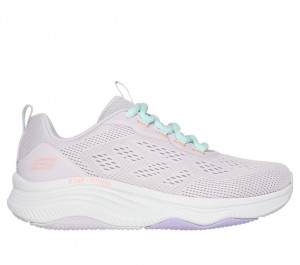 White Skechers Relaxed Fit: D'lux Fitness - Fresh Feel Women's Sneakers | WYAR-63945