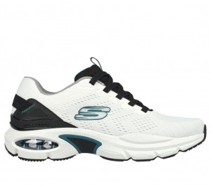 White Skechers Skech-air Ventura Men's Sneakers | QERF-20157