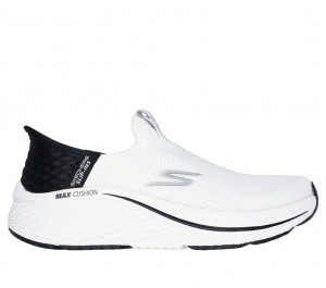 White Skechers Slip-ins: Max Cushioning Elite 2.0 Women's Sneakers | ZBOM-64372