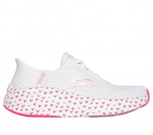 White Skechers Slip-ins X Jgoldcrown: Max Cushioning Women's Sneakers | LGBC-20967