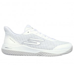 White Skechers Viper Court Pro - Pickleball Women's Sneakers | OHUL-04369