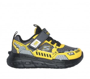 Yellow Skechers Skech Tracks Boys' Sneakers | FKVX-58126