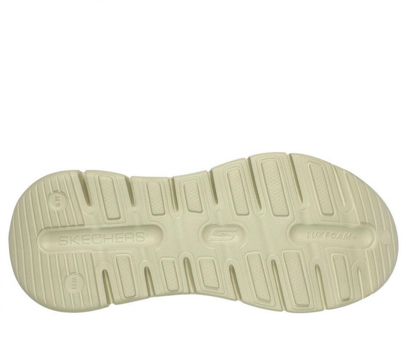 Beige Skechers Arch Fit Go Foam Men's Sandals | KVPU-82946