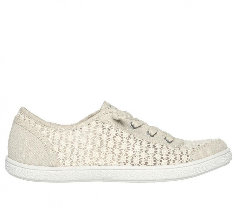 Beige Skechers Bobs B Cute - Woven Wishes Women\'s Slip On | MPKG-16027