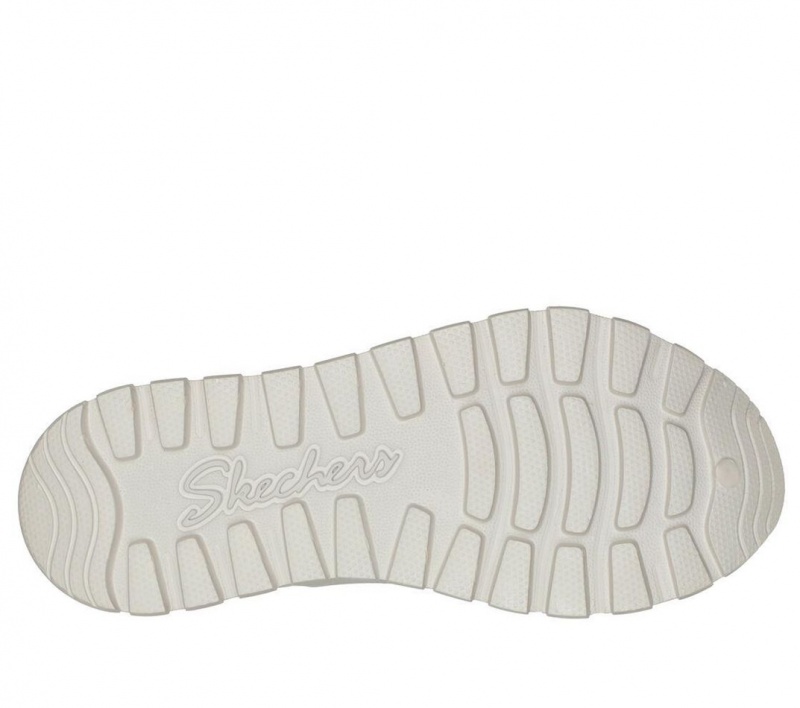 Beige Skechers Foamies: Arch Fit Footsteps - Day Dream Women's Sandals | HKIQ-95807