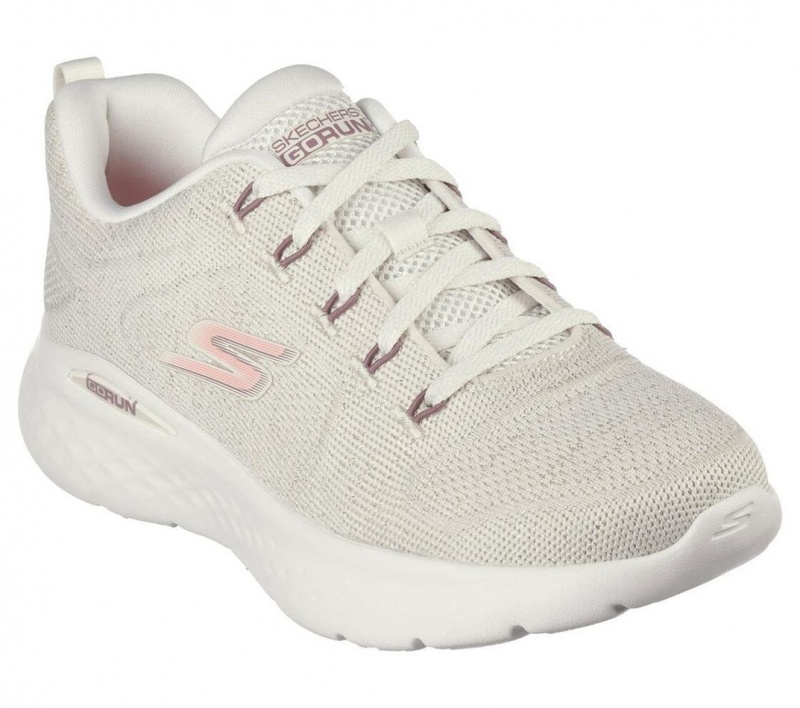 Beige Skechers Go Run Lite - Pure Women's Sneakers | ZVYA-38067