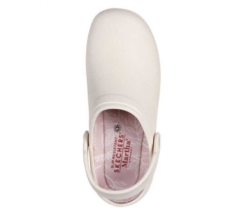 Beige Skechers Martha Stewart: Arch Fit Riverbound - Garden Days Women's Slip On | VNPY-25491