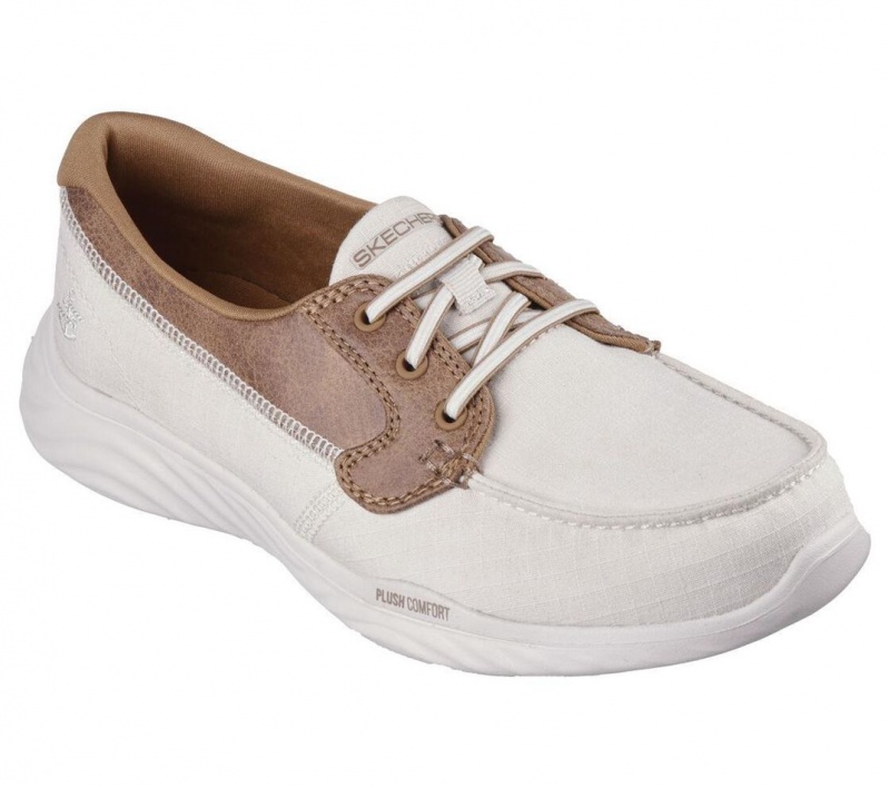 Beige Skechers On The Go Ideal - Ola Women's Boat Shoes | BTUA-64570