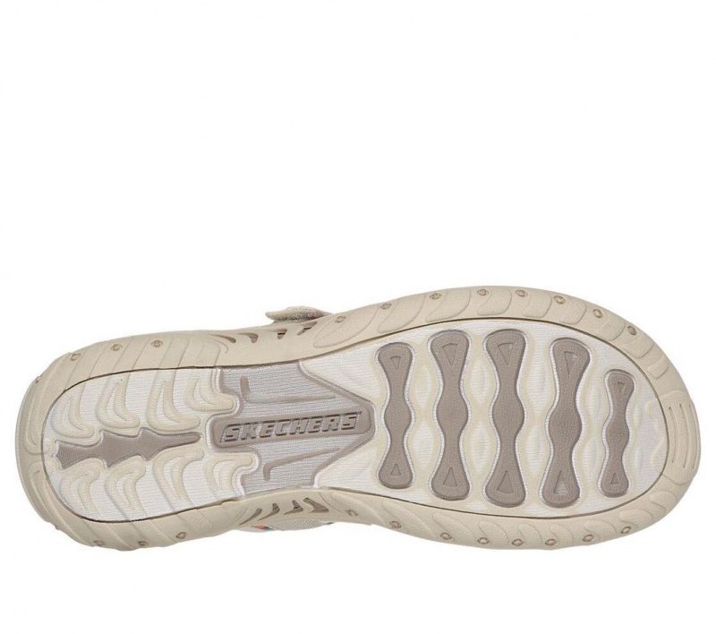 Beige Skechers Reggae - Baja Sunrise Women's Sandals | EQWH-90678