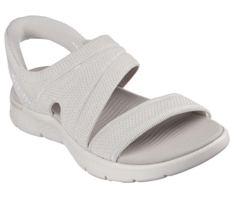 Beige Skechers Slip-ins: Go Walk Flex - Enticing Women's Sandals | UAPZ-02953