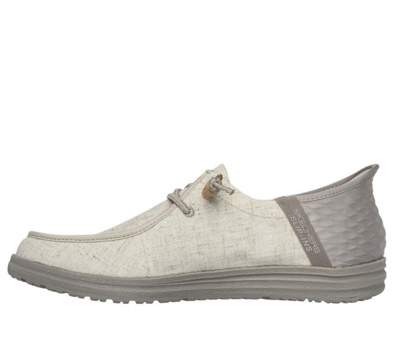 Beige Skechers Slip-ins Rf: Melson - Vaiden Men's Boat Shoes | VSFU-83609