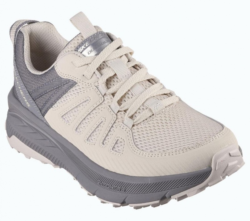 Beige Skechers Switch Back - Cascades Women's Sneakers | GPQJ-85917