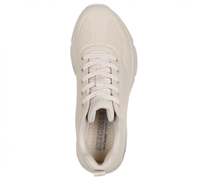 Beige Skechers Uno Evolve - Infinite Air Women's Sneakers | YJWZ-21048