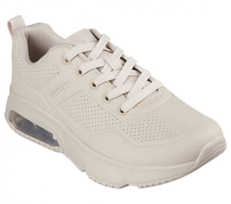 Beige Skechers Uno Evolve - Infinite Air Women's Sneakers | YJWZ-21048