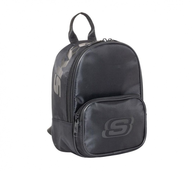 Black Skechers Accessories Skx Logo Mini Women's Backpack | YDLJ-12754