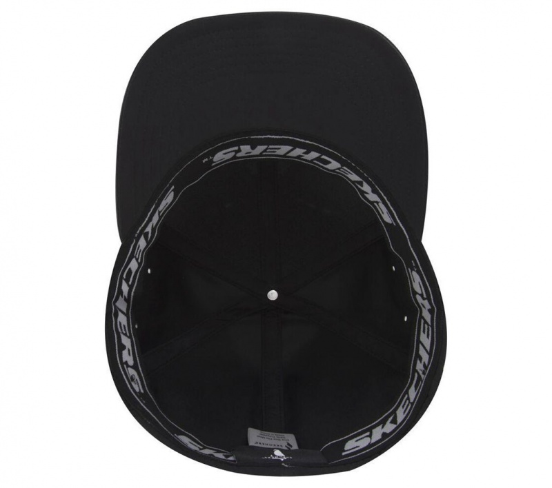 Black Skechers Accessories - Diamond S Men's Hats | YCMN-53472