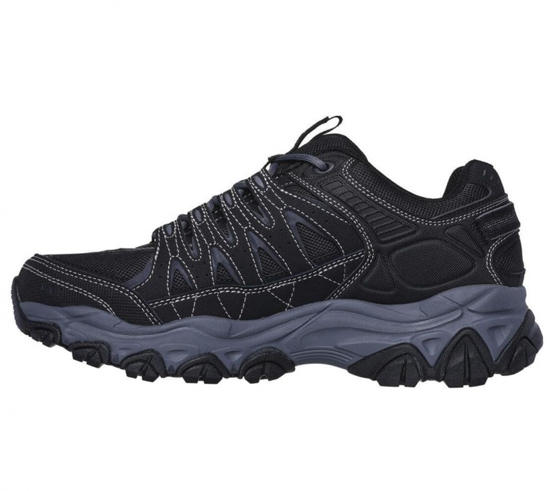 Black Skechers After Burn M.Fit 2.0 Men's Sneakers | QZVL-81435