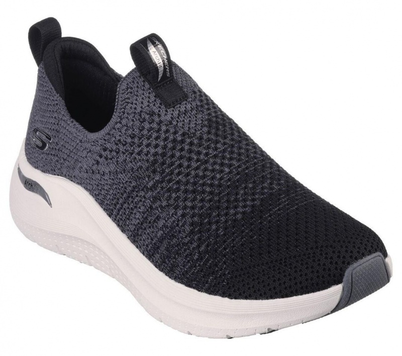 Black Skechers Arch Fit 2.0 Women's Sneakers | CDNJ-27356