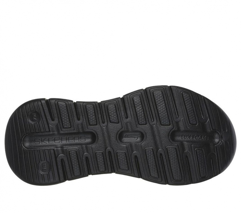 Black Skechers Arch Fit Go Foam Women's Sandals | OWLP-61745