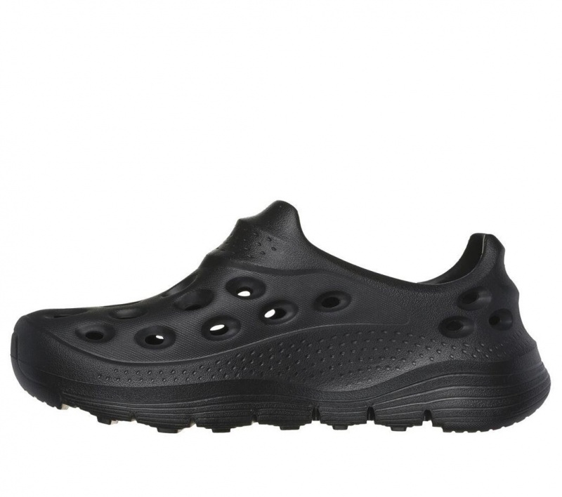 Black Skechers Arch Fit Go Foam Women's Sandals | OWLP-61745