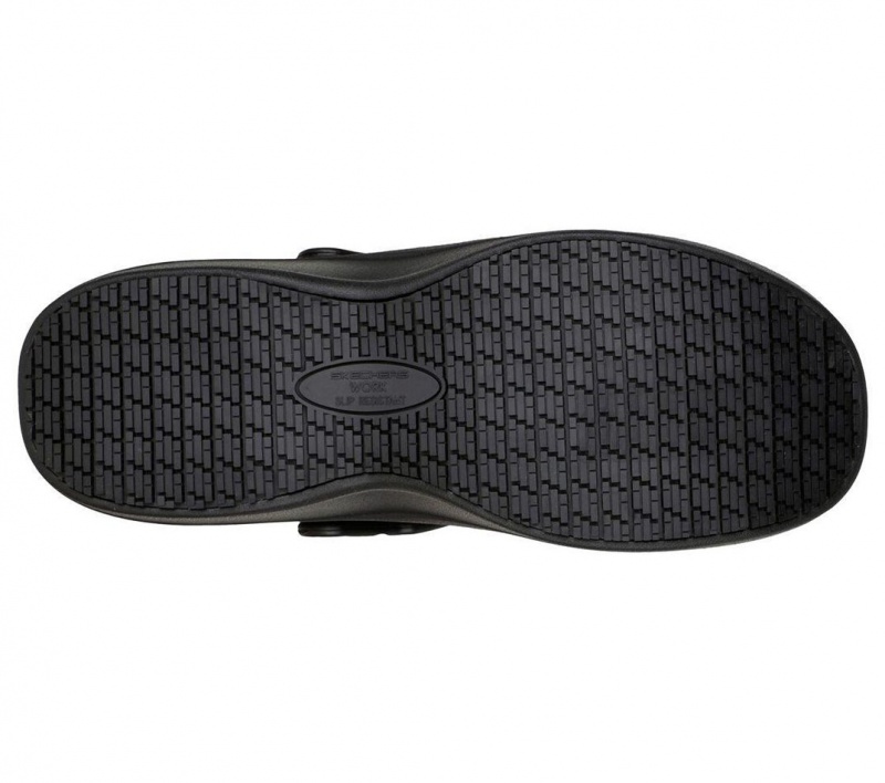 Black Skechers Arch Fit: Riverbound Sr Men's Work Shoes | QZOC-01638