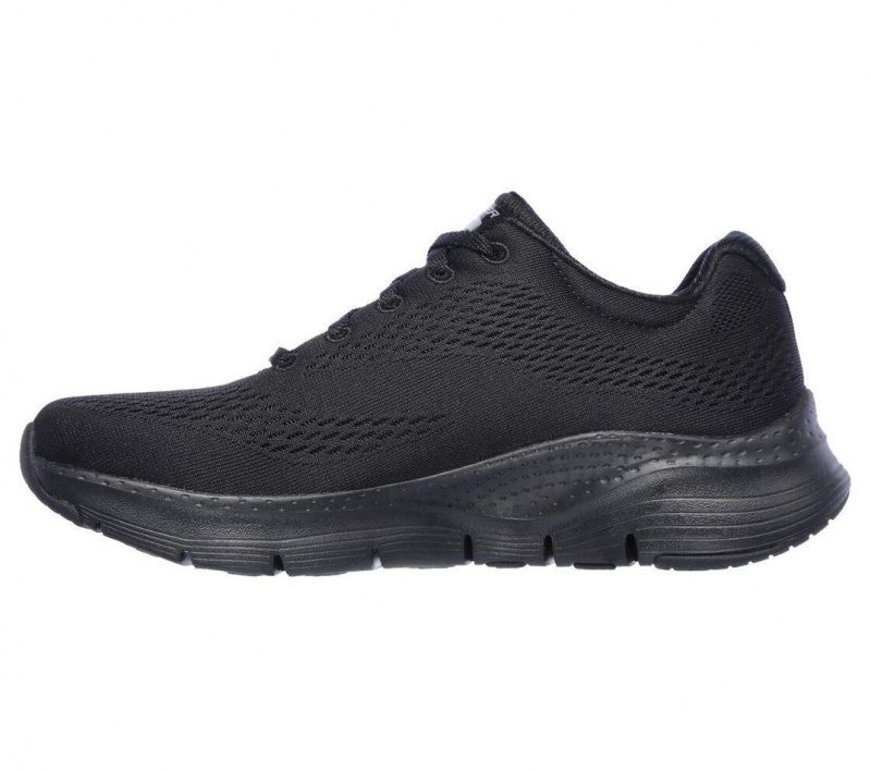 Black Skechers Arch Fit - Big Appeal Women's Sneakers | BFAG-06478