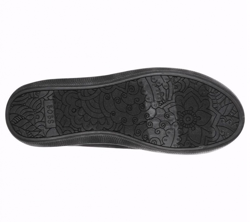 Black Skechers Bobs B Cute Women's Slip On | UQFG-09817