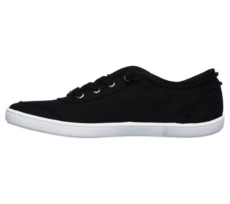 Black Skechers Bobs B Cute Women's Slip On | HTVX-62341