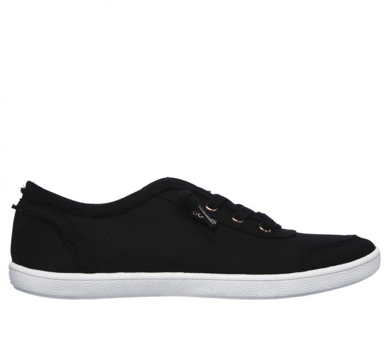 Black Skechers Bobs B Cute Women\'s Slip On | HTVX-62341