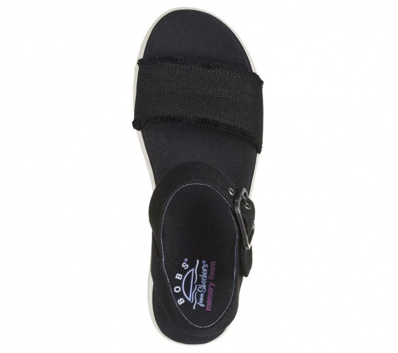 Black Skechers Bobs Empress Women's Sandals | YRDE-34926