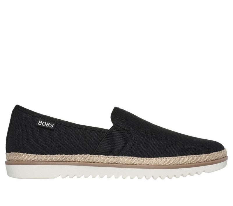 Black Skechers Bobs Flexpadrille Lo Women\'s Flats | KEBF-81246