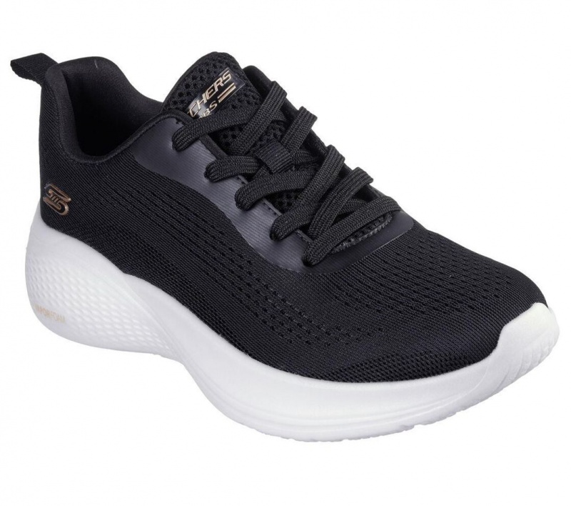 Black Skechers Bobs Sport Infinity Women's Sneakers | CHZA-42138