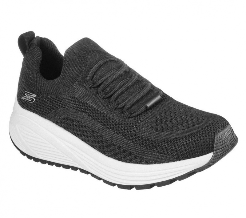 Black Skechers Bobs Sport Sparrow 2.0 - Allegiance Crew Women's Sneakers | ETJY-25481