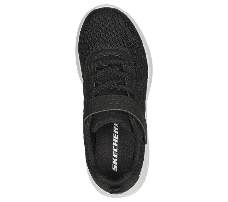 Black Skechers Bounder - Baronik Boys' Sneakers | MPGX-20546