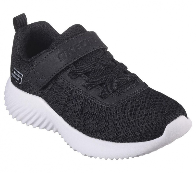 Black Skechers Bounder - Baronik Boys' Sneakers | MPGX-20546