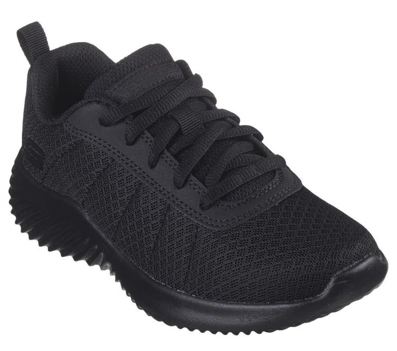 Black Skechers Bounder - Karonik Boys' Sneakers | POWL-04826