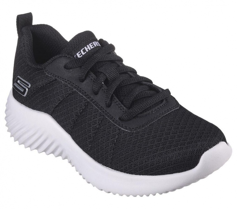 Black Skechers Bounder - Karonik Boys' Sneakers | FCBG-63905